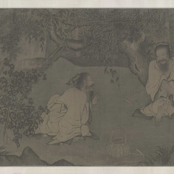 宋_李唐_采薇图卷_全卷_绢本_(93585×3271 – 300dpi)(图4)
