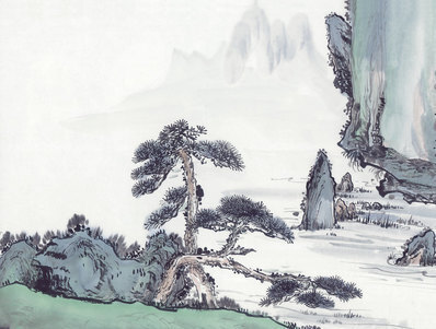 近代_现代山水册页_81_(6176×4665 – 72dpi)(图1)