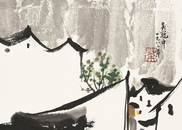 近代_吴冠中_(9153×6570 – 72dpi)(图3)