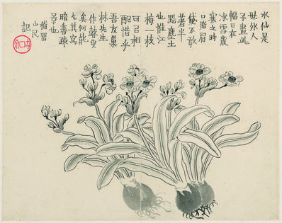清_金农_杂画十二开_纸本_5_(3792×3000 – 300dpi)(图1)