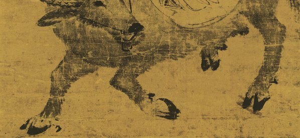 明_张路_老子骑牛纸本台北故_(6496×11995 – 300dpi)(图5)