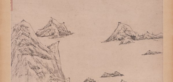 明_陆治_雪后访梅图轴纸_(5469×10413 – 347dpi)(图3)
