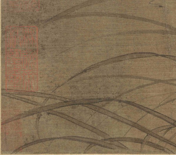 宋_佚名_鹌鹑图绢本_(6018×5294 – 300dpi)(图4)