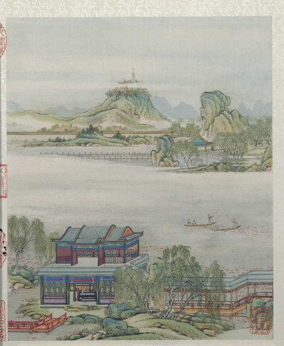清_陈枚_山水楼阁图册_4_(4035×4920 – 300dpi)(图1)