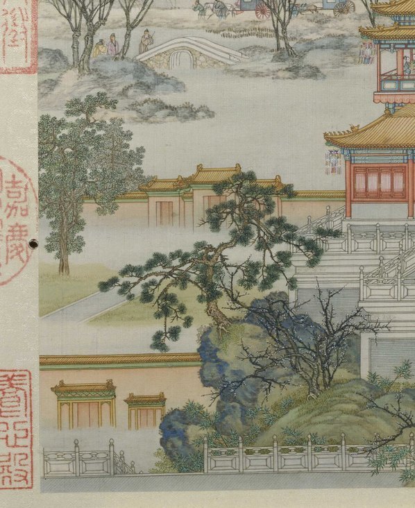 清_陈枚_山水楼阁图册_(4019×4920 – 300dpi)(图4)