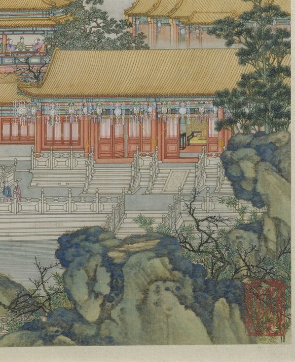 清_陈枚_山水楼阁图册_(4019×4920 – 300dpi)(图5)