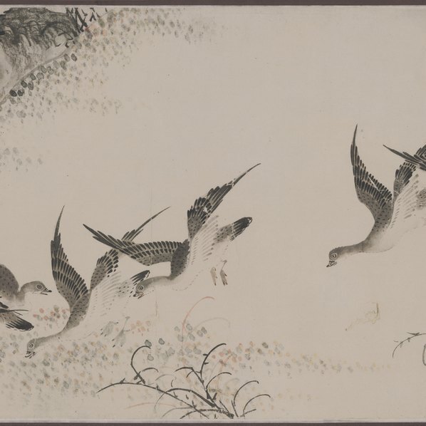 明_王守谦_千雁图_全卷二版_(126156×4581 – 360dpi)(图3)