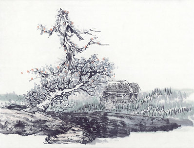 近代_现代山水册页_11_(6097×4648 – 72dpi)(图1)