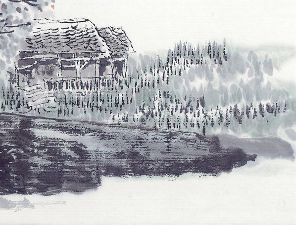 近代_现代山水册页_11_(6097×4648 – 72dpi)(图5)