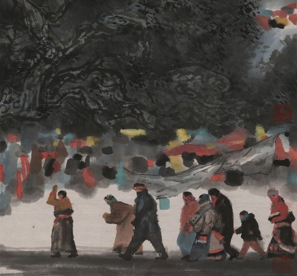 近代_李可染_圣_(6716×24939 – 72dpi)(图5)