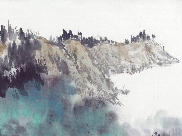 近代_现代山水册页_70_(6203×4659 – 72dpi)(图3)