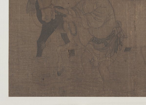 明_佚名_陆青款_洗马图册页绢本大都_(4920×3543 – 300dpi)(图4)