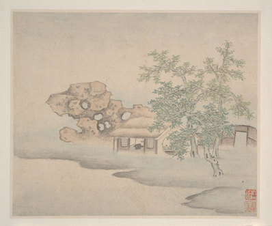 清_樊圻山水册页_1_(4100×3407 – 300dpi)(图1)