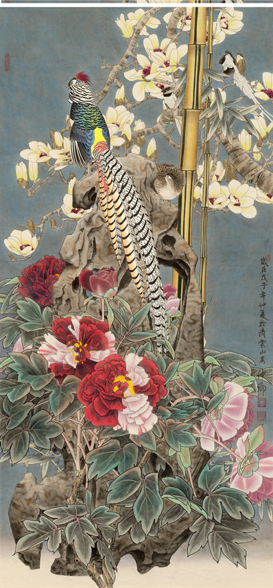 近代_窦绅卿_花_(9768×21014 – 72dpi)(图1)