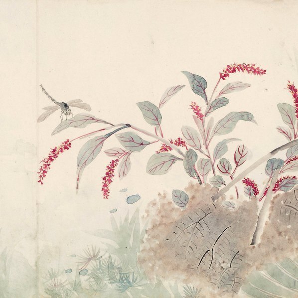 清_钱与龄_秋风墨藻图卷手卷_(40480×3780 – 300dpi)(图2)