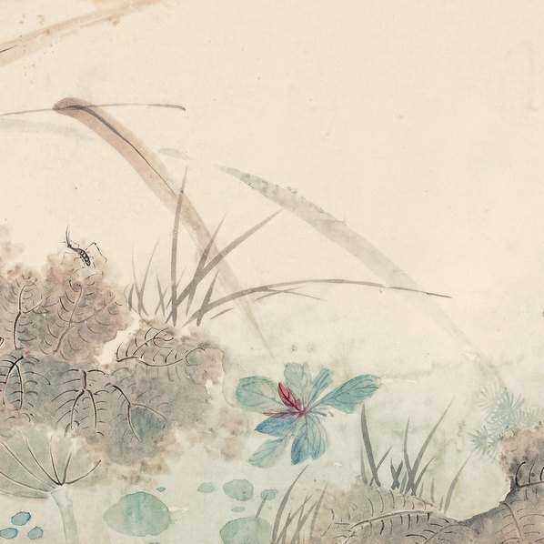 清_钱与龄_秋风墨藻图卷手卷_(40480×3780 – 300dpi)(图4)