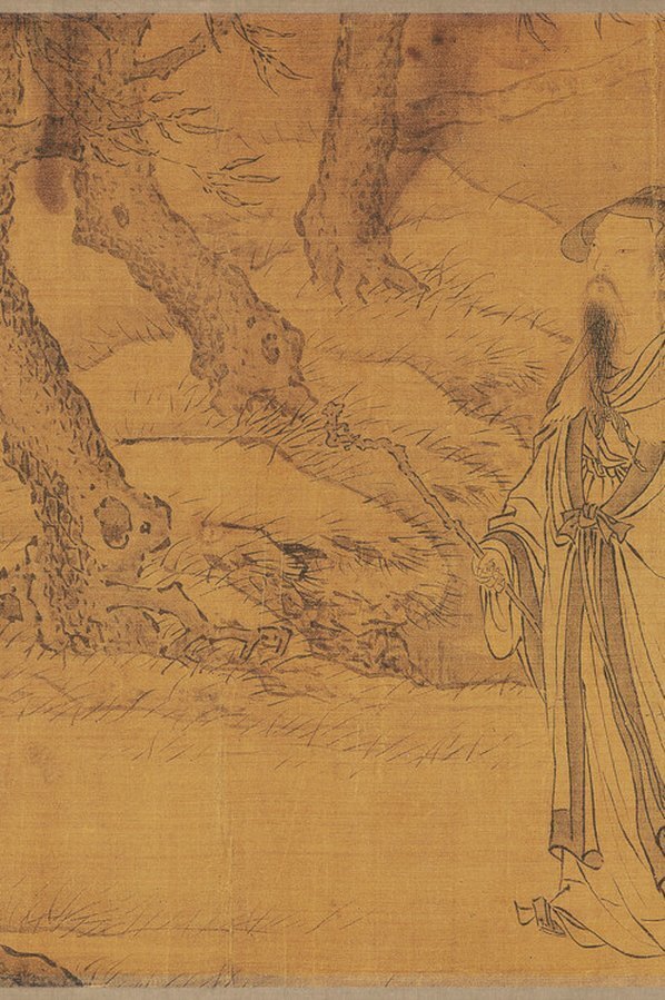 元_佚名_画渊明归去来辞_绢本_(8716×3273 – 300dpi)(图3)