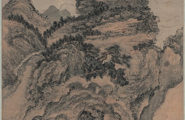 清_王翚_仿王蒙山水_纸本_(5158×13392 – 300dpi)(图3)