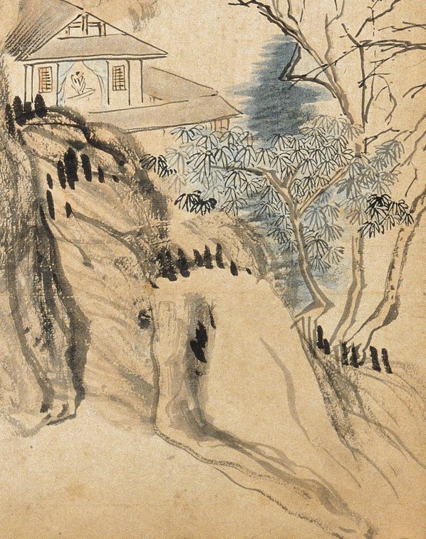 清_溥儒_四时山水图册_开_广博_1_(3235×4090 – 300dpi)(图5)