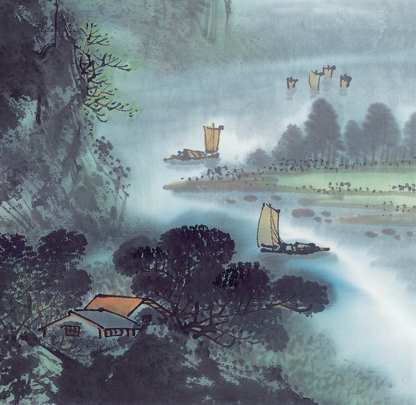 近代_现代山水册页_1111_(5265×5120 – 72dpi)(图5)