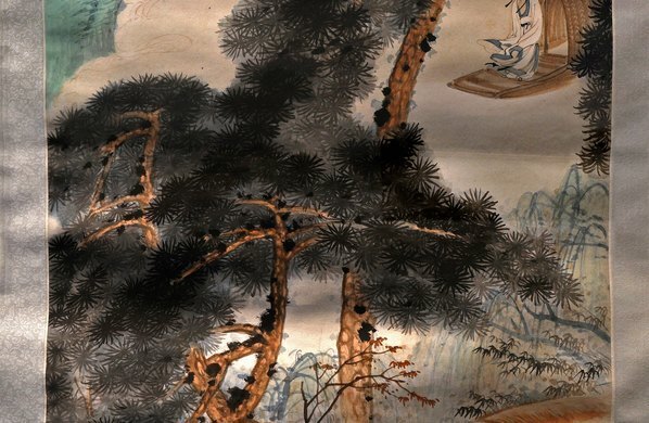 近代_张大千_归去来图_天津博物馆_(5197×13555 – 72dpi)(图4)