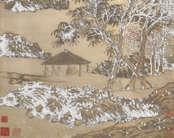 明_沈周_魏园雅集纸本_(6742×21412 – 360dpi)(图5)