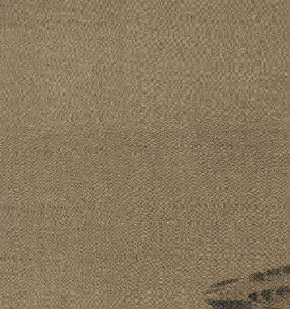 宋_佚名_驯禽俯啄图页绢本_(4552×4839 – 300dpi)(图2)