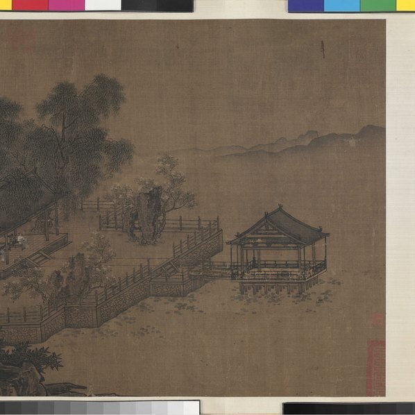 宋_刘松年_四景山水圗卷_全_(79752×8156 – 72dpi)(图4)