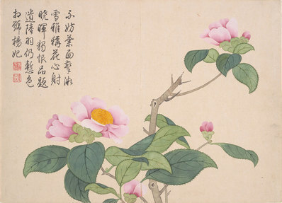 清_钱维城_山水花鸟册_开_大都会_3_(4811×3464 – 400dpi)(图1)