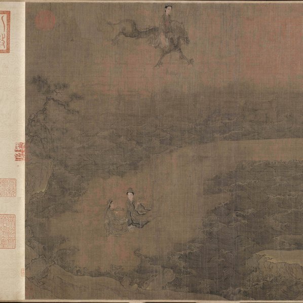 五代_阮郜_阆苑女仙图卷_全卷_绢本_(52589×5787 – 300dpi)(图2)