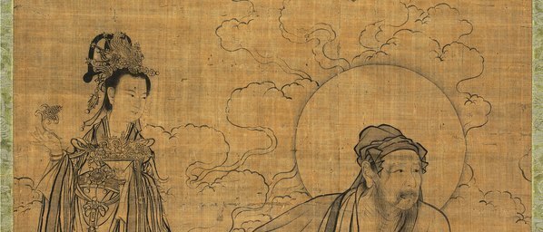 宋_佚名_维摩居士图轴_绢_(2919×5000 – 151dpi)(图3)