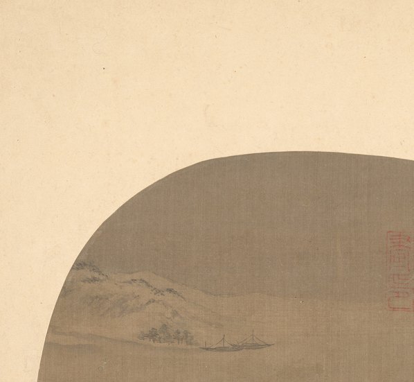 宋_燕文贵_江邨_(6000×5525 – 300dpi)(图2)