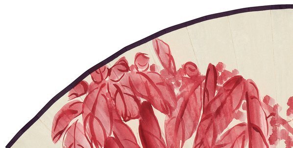 近代_鸣蝉老少年图扇_纸本_(5686×2884 – 72dpi)(图2)