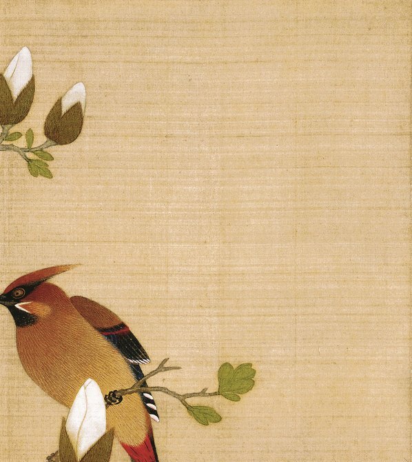 清_余稚_花鸟画十二开_绢本_余稚花鸟_10_(3248×3642 – 250dpi)(图3)