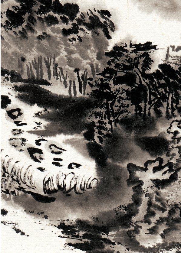 近代_陆严少_暗楼依岩落_(3626×5077 – 72dpi)(图4)