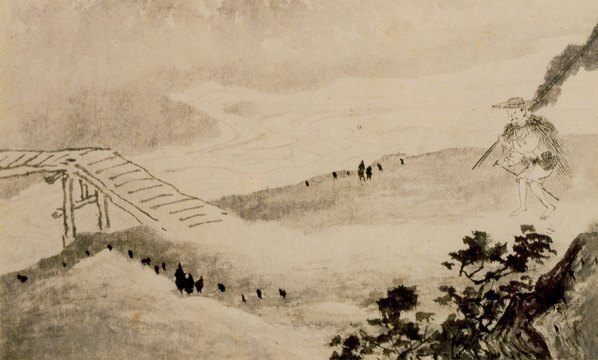 明_唐寅_山水人物纸本_7_(5245×3157 – 400dpi)(图4)