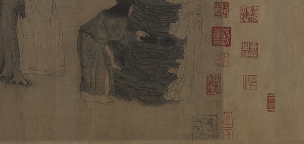 五代_周文矩_文苑图卷_绢本_北京故_(12460×5890 – 400dpi)(图5)