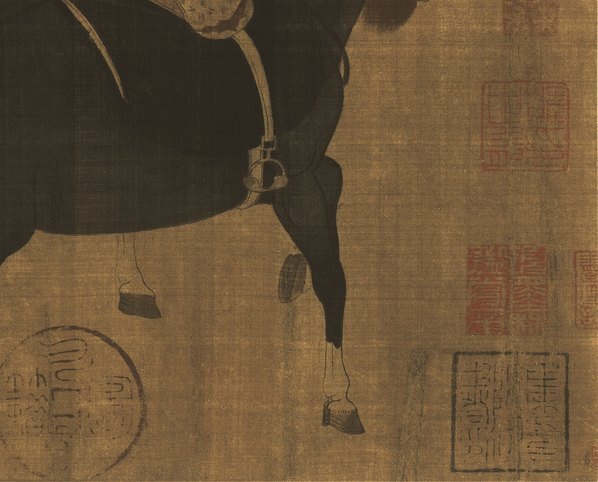 唐_韩干_牧马图_绢_(5298×4275 – 300dpi)(图5)