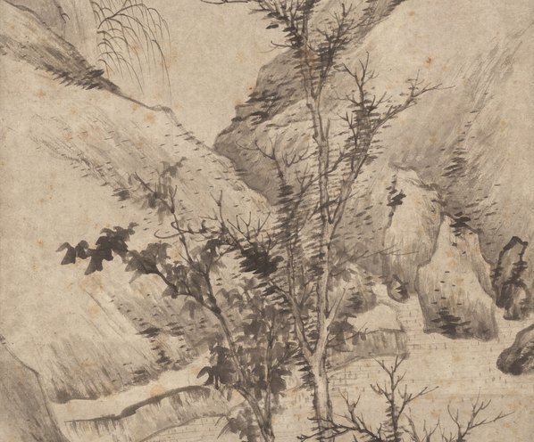 清_祝山嘲_仿倪去林山水_纸本_(6324×20972 – 300dpi)(图4)