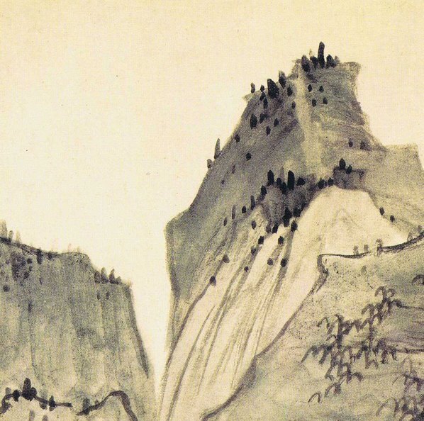 清_渐江_山水册开_3_(3100×3078 – 300dpi)(图2)