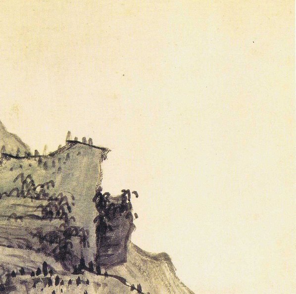 清_渐江_山水册开_3_(3100×3078 – 300dpi)(图3)