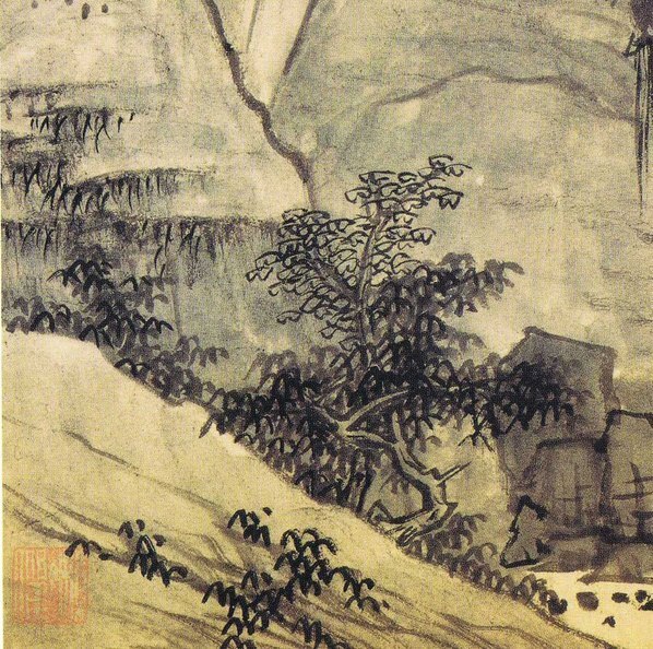 清_渐江_山水册开_3_(3100×3078 – 300dpi)(图4)