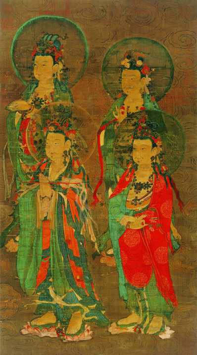 元_佚名_说经图_绢本_(2703×4855 – 350dpi)(图1)