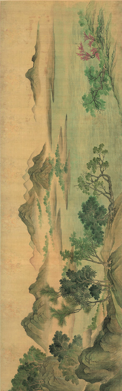 清_恽寿平_湖山春暖图_绢本_3_(21710×6812 – 300dpi)(图1)
