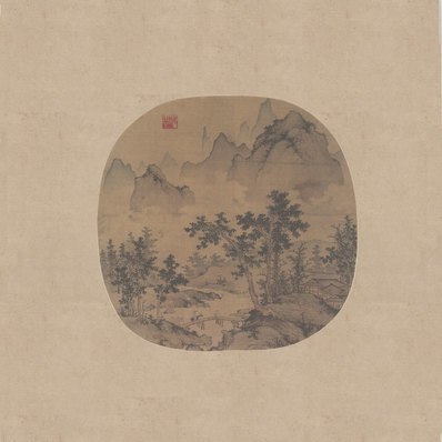 元_盛懋_野橋策蹇_(5512×5512 – 350dpi)(图1)