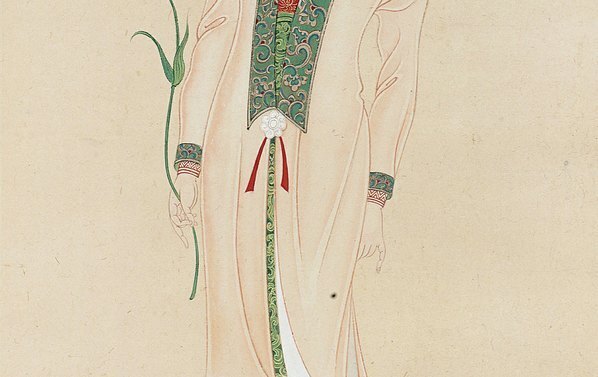 近代_张大千_仕女_(1230×3100 – 72dpi)(图4)