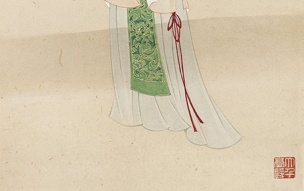 近代_张大千_仕女_(1230×3100 – 72dpi)(图5)
