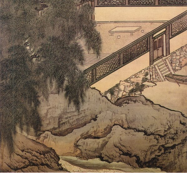 清_袁江_竹苞松茂图绢本_袁江_竹苞松茂图_5_(4042×15000 – 300dpi)(图5)