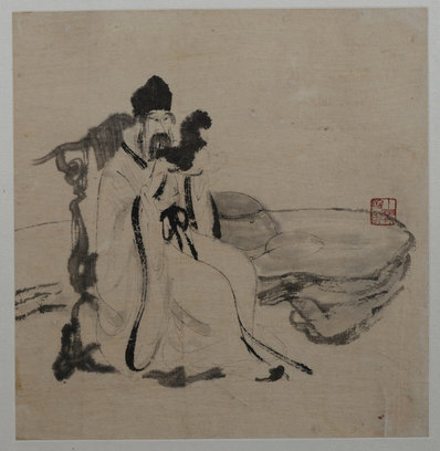 近代_傅抱石_拍照人物册页开_21_(2992×3063 – 72dpi)(图1)