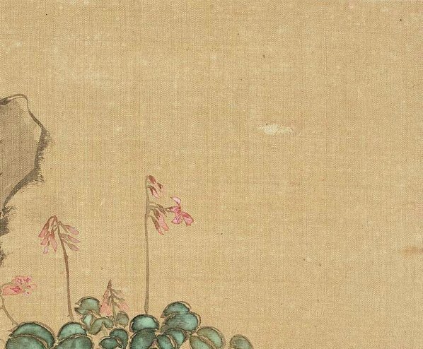 清_居廉_花卉奇石册_十二开_4_(3100×2561 – 300dpi)(图3)
